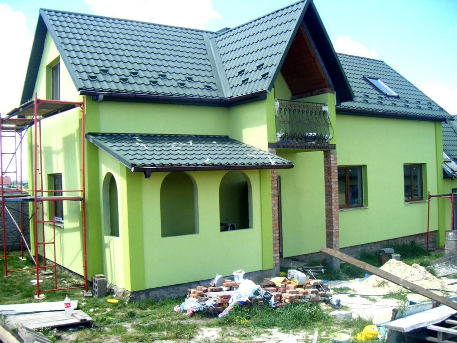 Фасады домов покраска