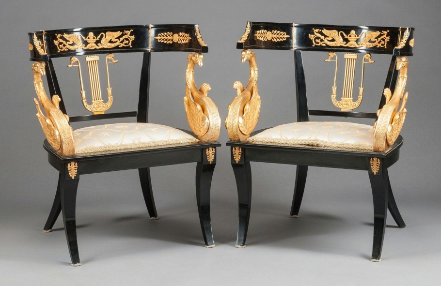 Стиль Ампир в мебели 19 века