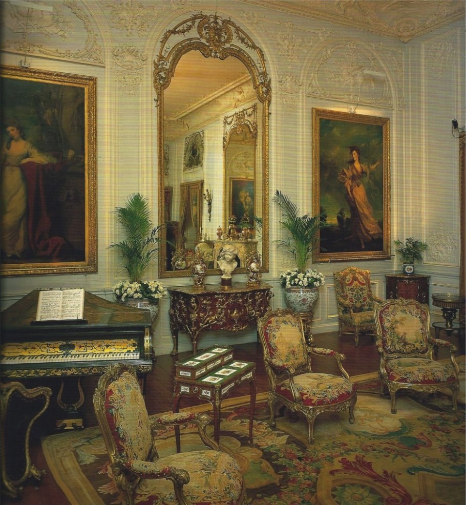 Убранство усадьбы конца 19 века Англия