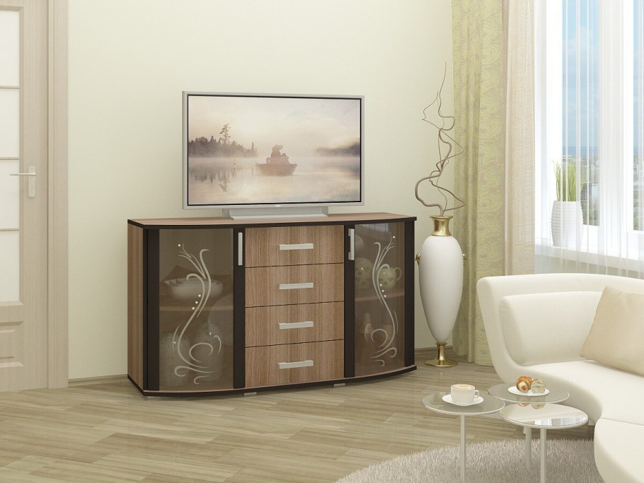 Комод Грация БТС венге