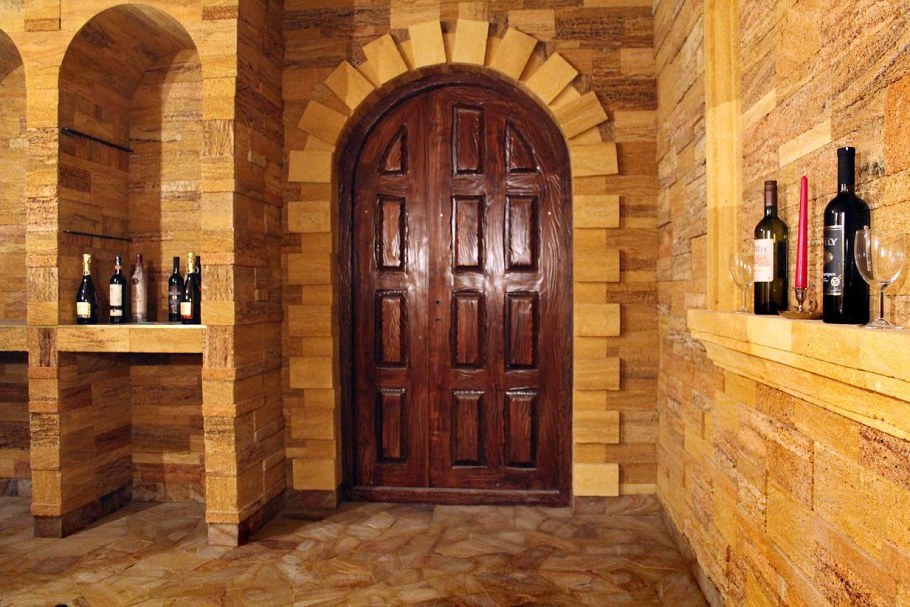 Отделка погреба