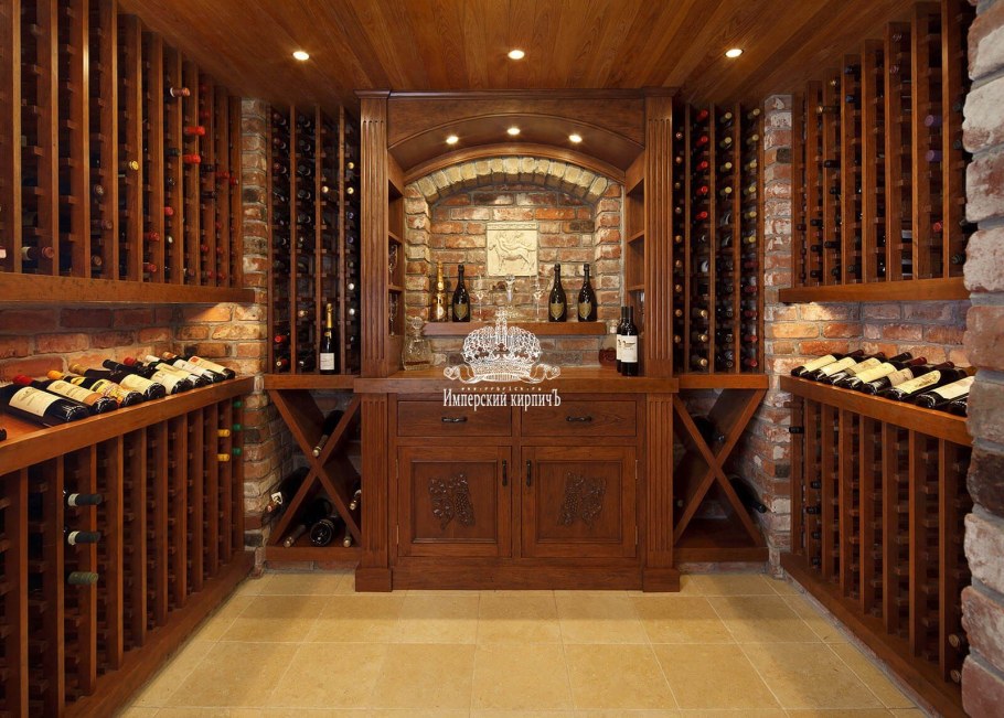Винный погребок в частном доме