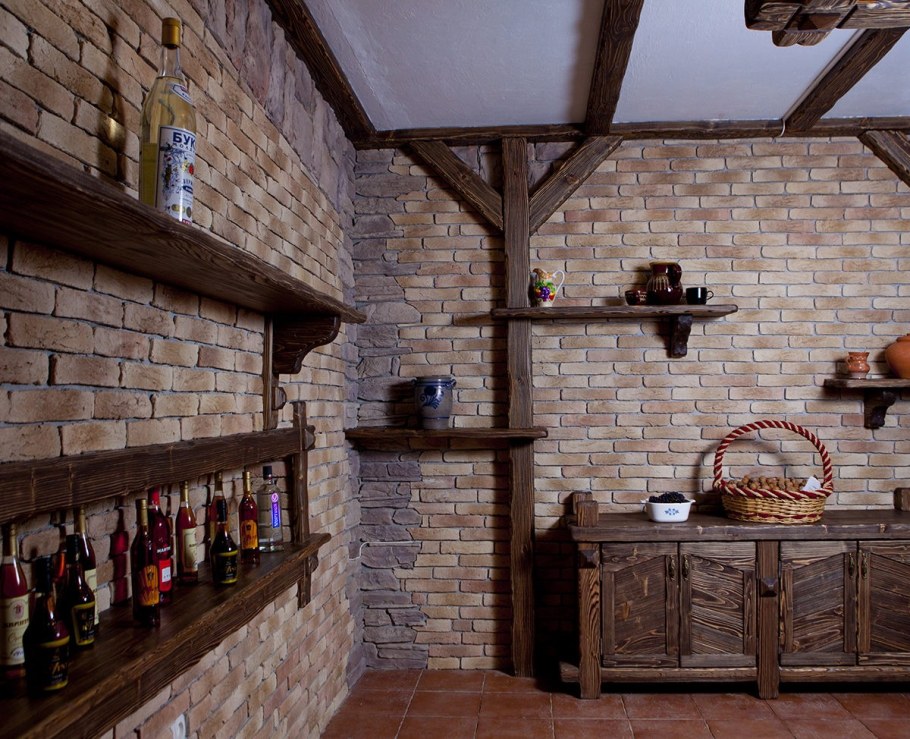 Плитка под старинный кирпич для внутренней отделки