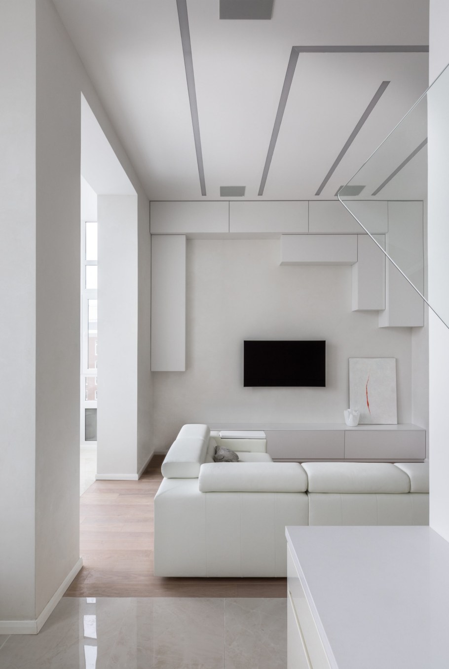 Белый интерьер