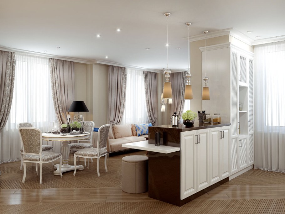 Интерьеры домов и коттеджей