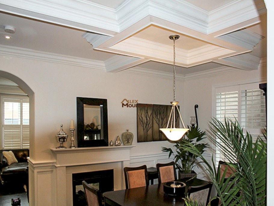 Балка на потолке в интерьере