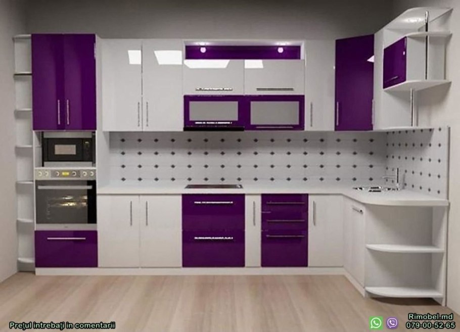 Яркий кухонный гарнитур