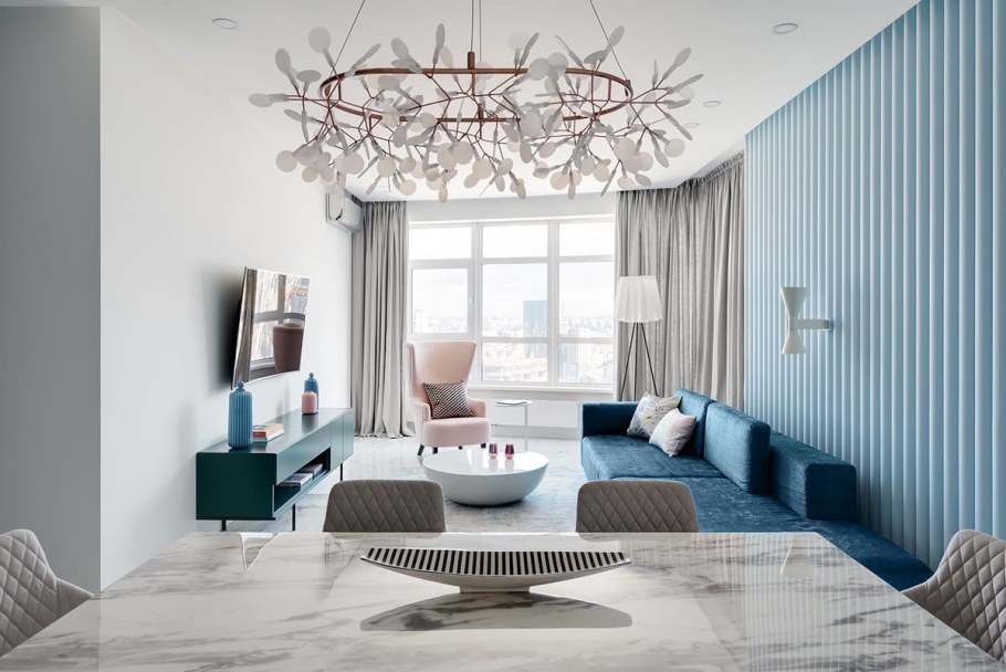 Красивый современный интерьер