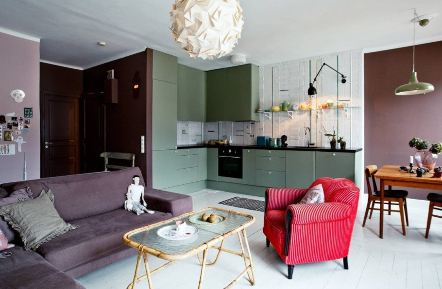 Цветовые решения для кухни-гостиной