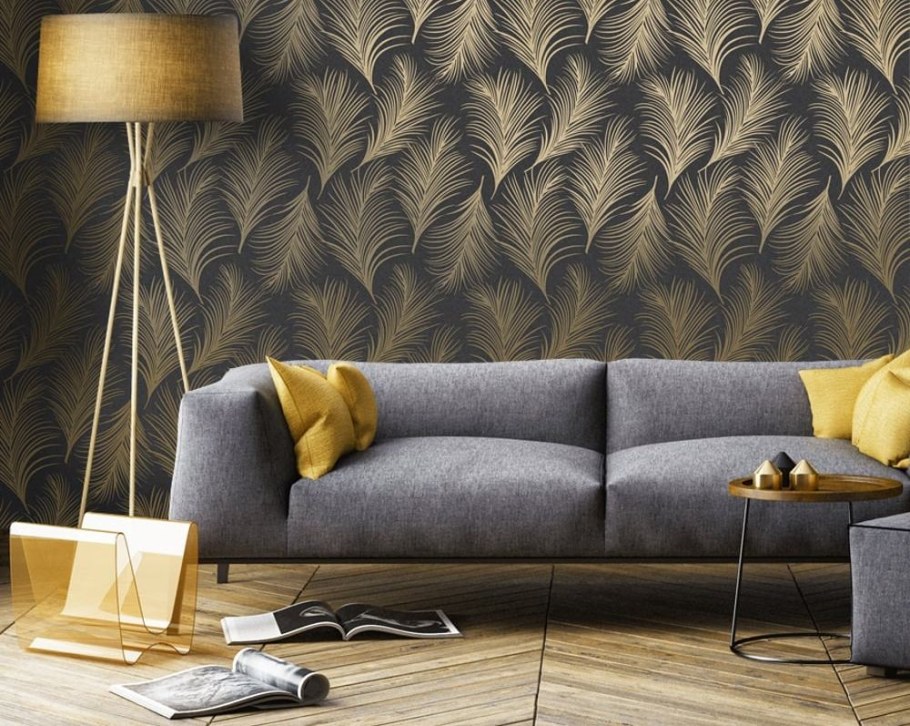 Обои в интерьере