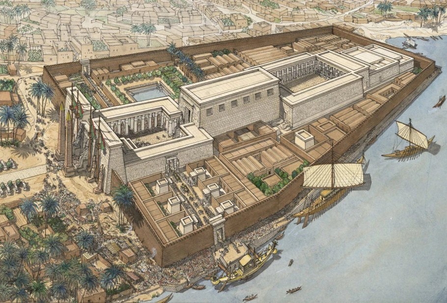 Карнакский храм в Фивах