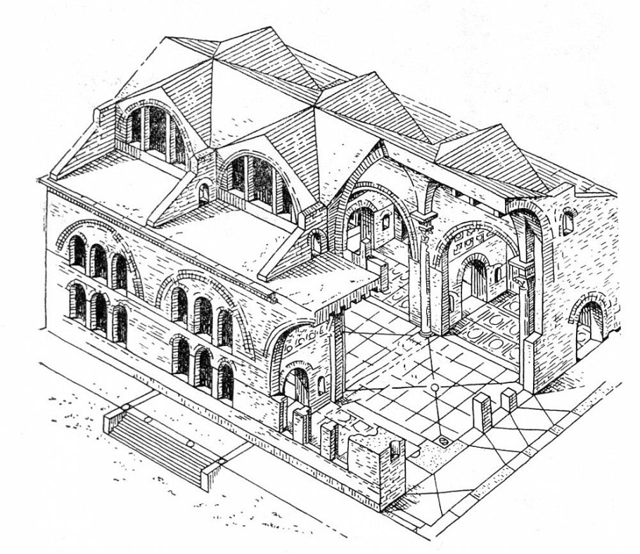 Древний Рим базилика Максенция