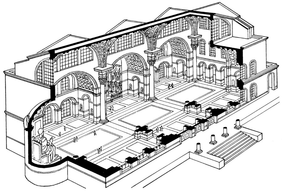 Базилика Максенция-Константина в Риме