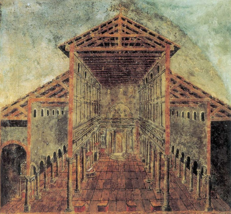 Базилика св Петра в Риме реконструкция