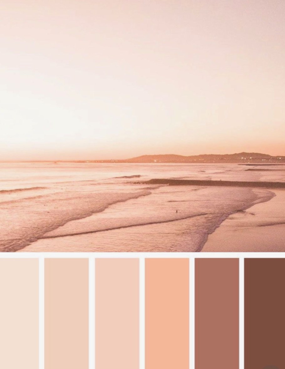 Нюдовые тона палитра