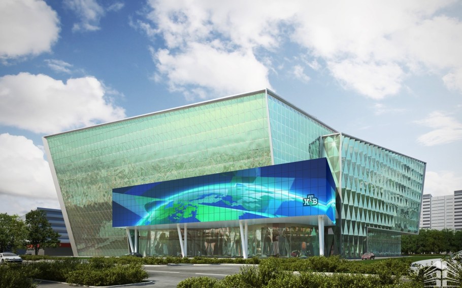 Здание НТВ В Москве