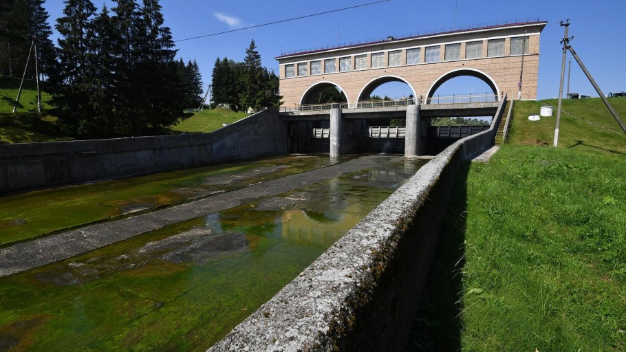 Истра гидроузел плотина