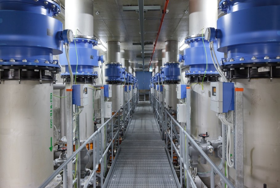 Очистной станции биофильтров