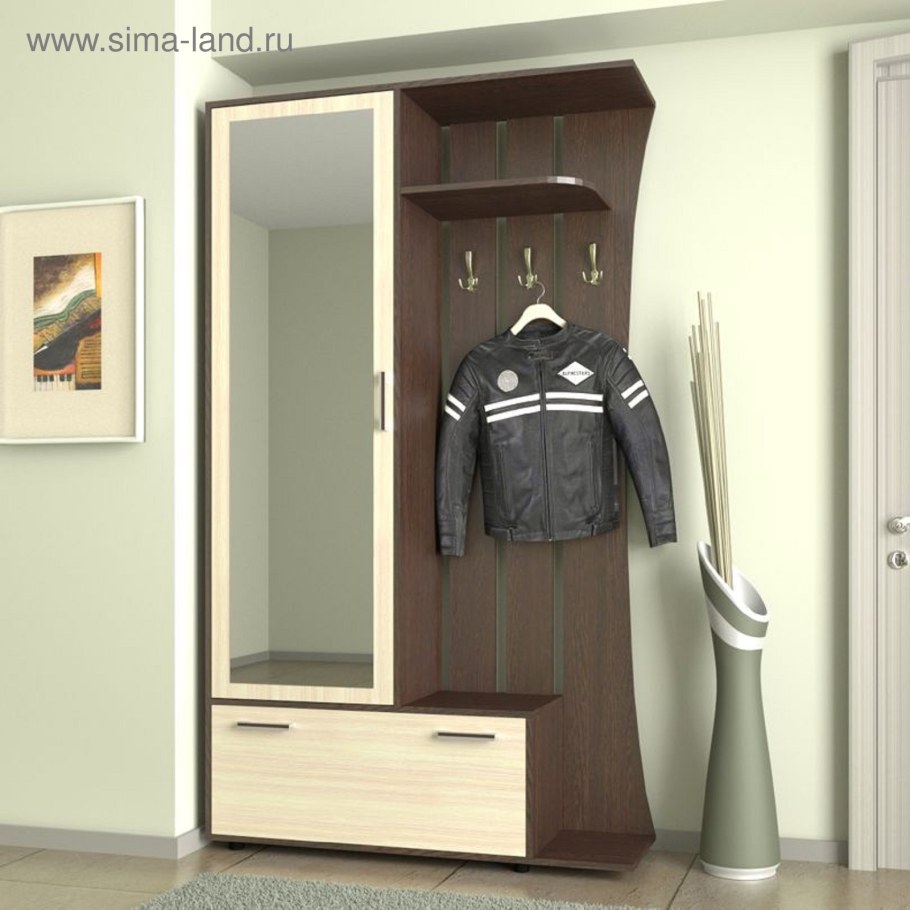 Прихожая Катрин 2 венге дуб Аталанта Моби