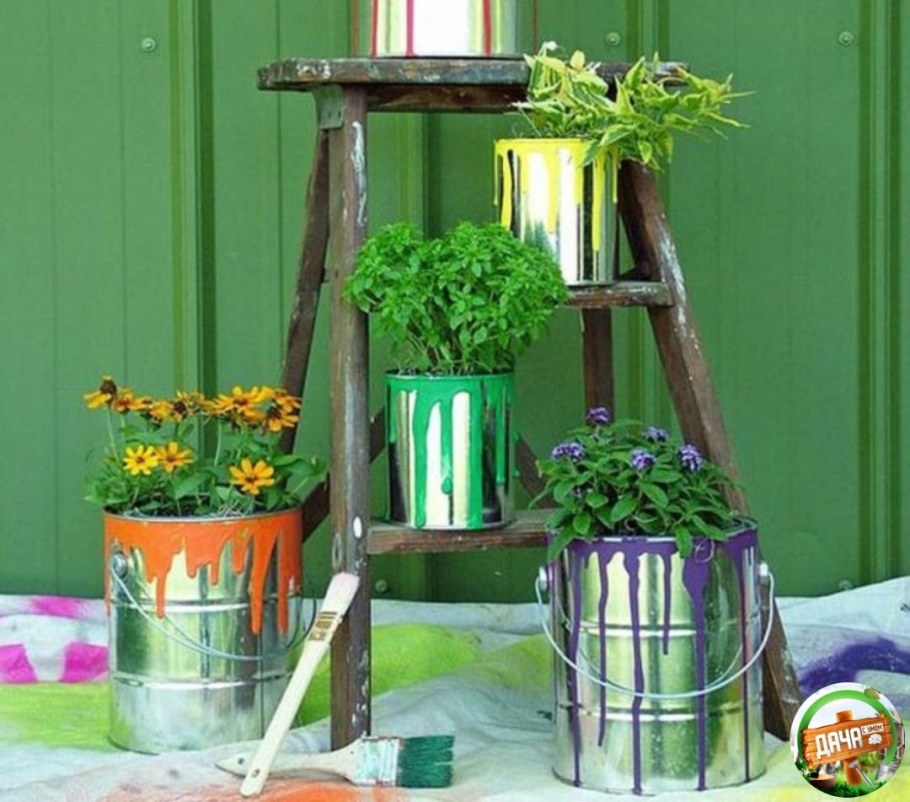 Необычные цветочные горшки