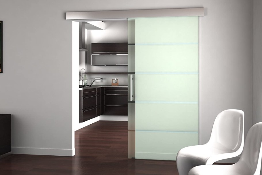 Откатная дверь на кухню