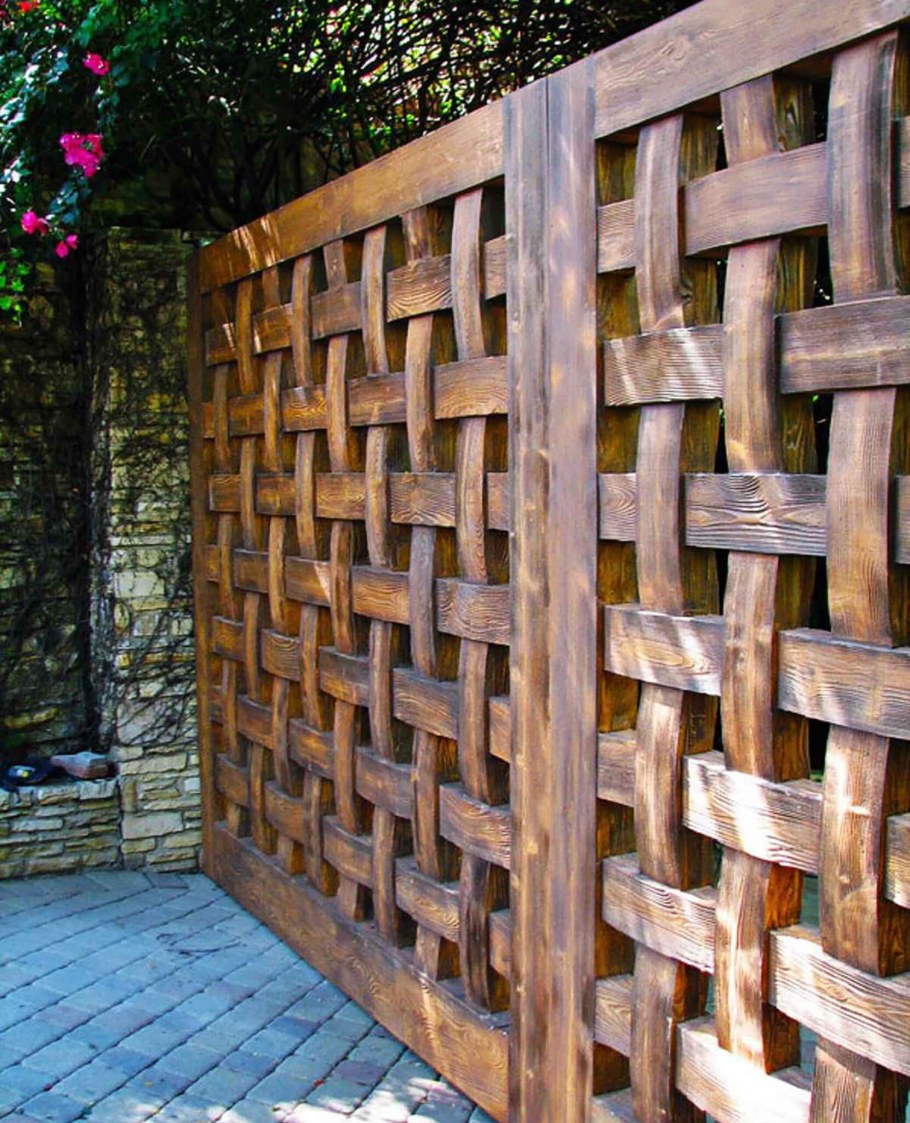 Забор плетенка