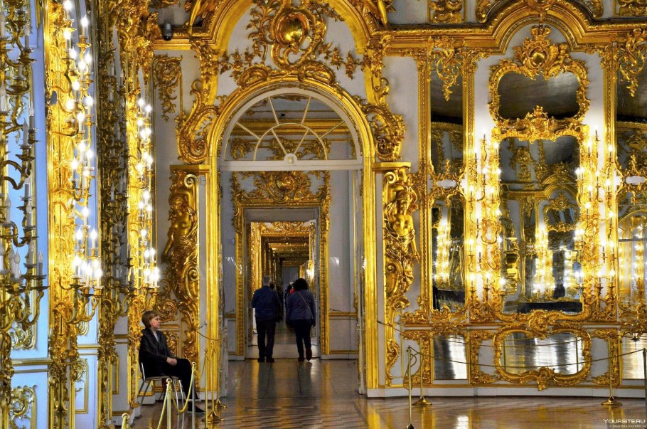 Золотая Анфилада в Царском селе