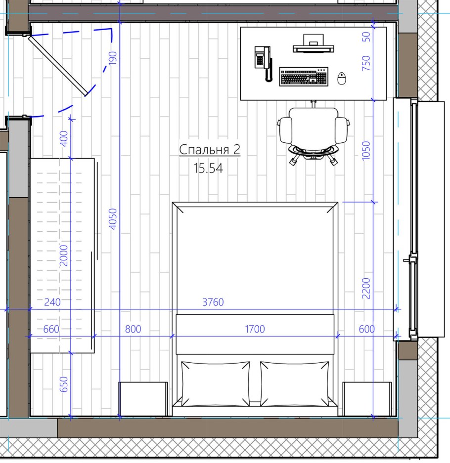 Планировка детской комнаты для двоих план