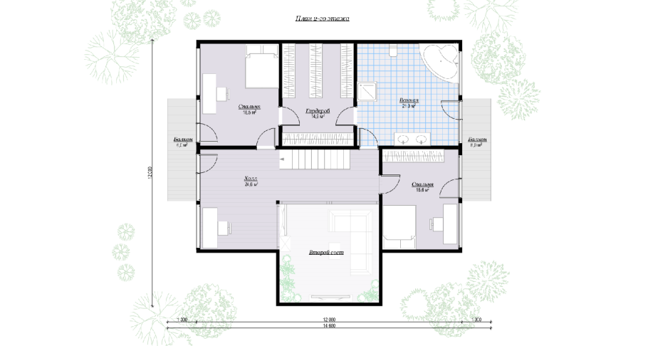 Планировка фахверкового дома