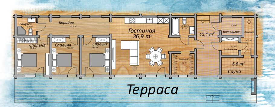 Оптимальная площадь комнаты в частном доме