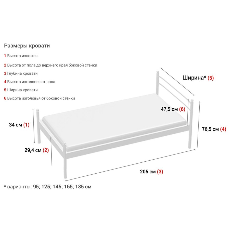 Кровать Абель хофф