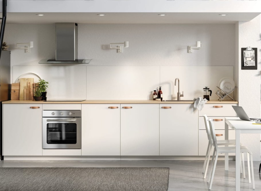 Кухня метод Воксторп икеа белая