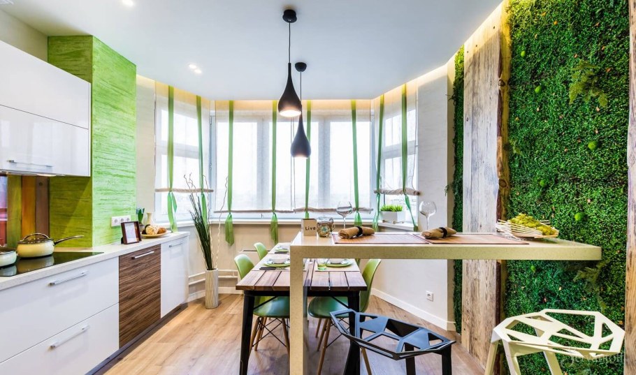 Кухня экостиль