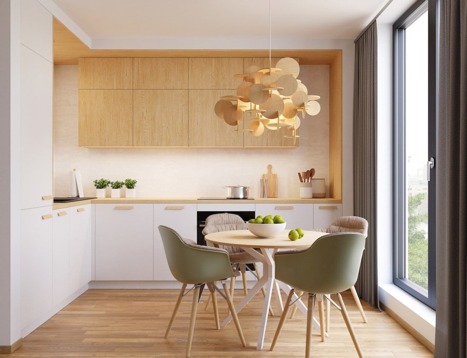 Кухня в эко стиле