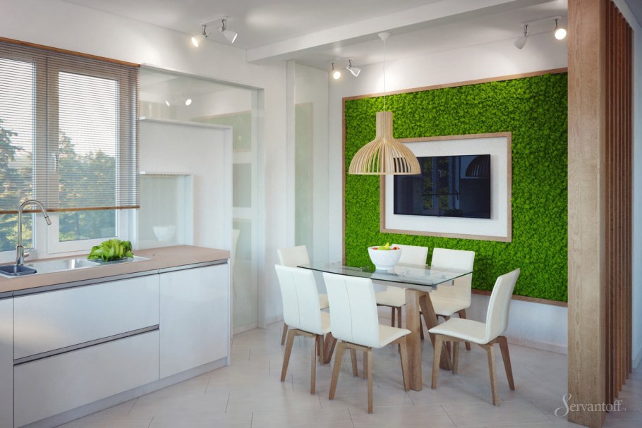 Кухня в стиле эко Минимализм