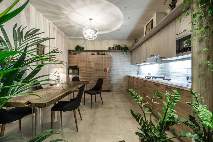 Кухня в стиле экостиль