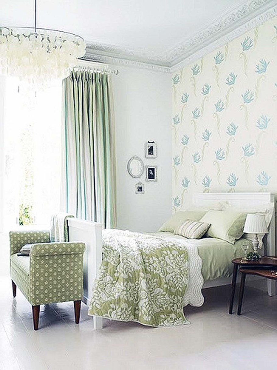 Шторы к салатовым стенам