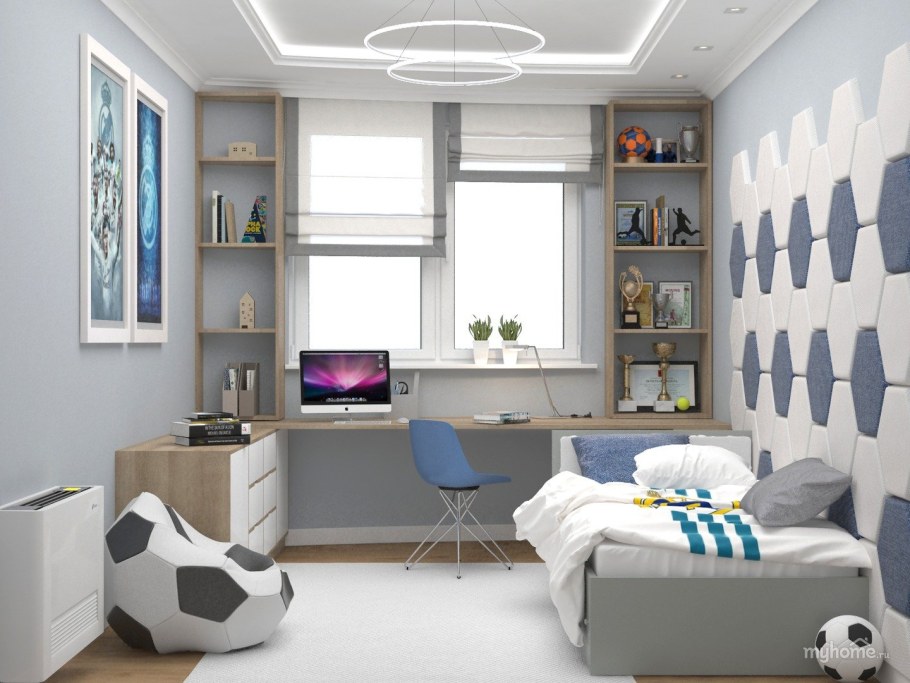 Интерьер детской комнаты для мальчика