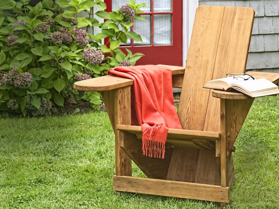 Оригинальные садовые скамейки