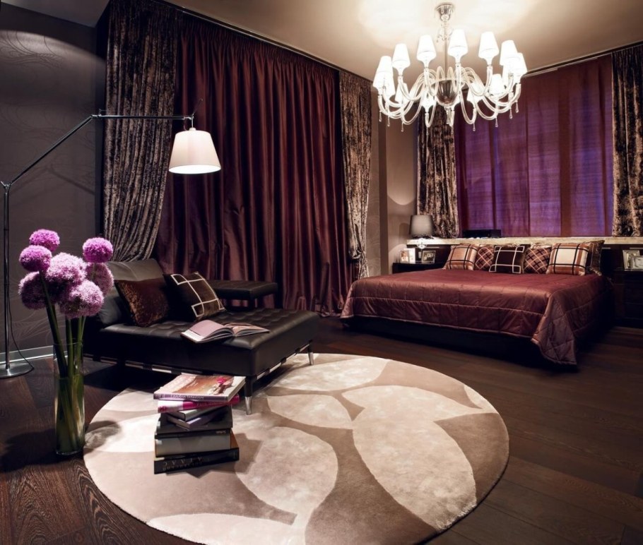 Интерьер в темных тонах