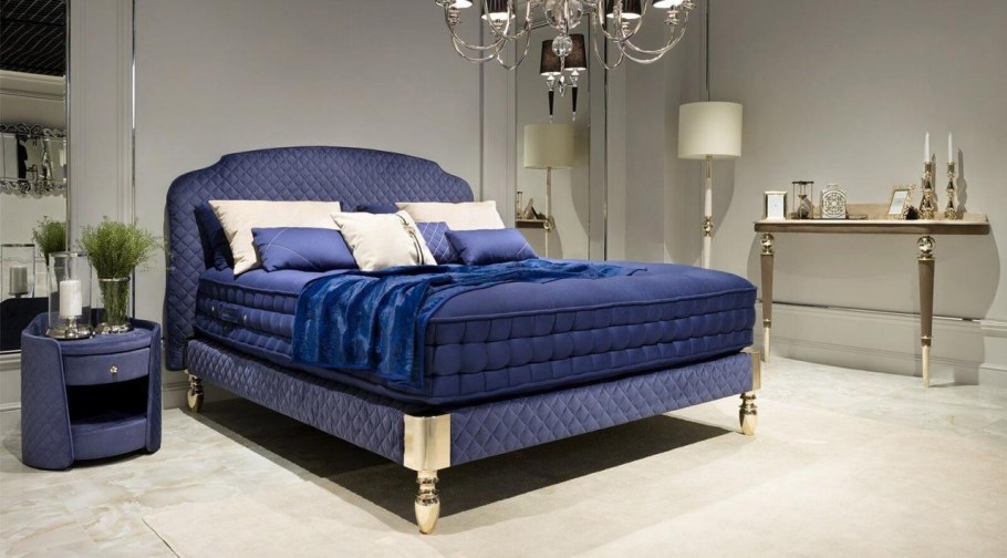 Палладиум кровать синяя