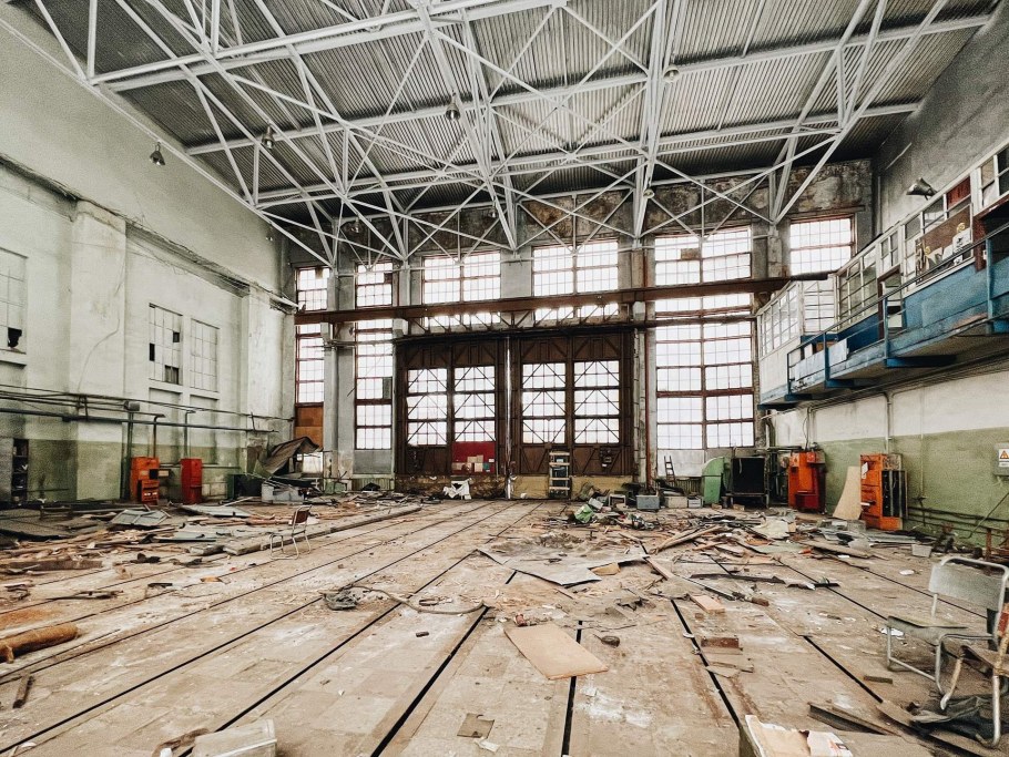 Завод миг цех монолит