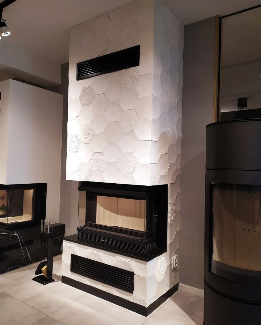 Каминная топка в интерьере