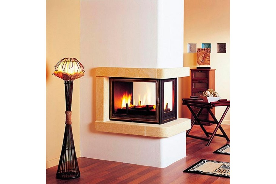 Дровяная печь-камин cheminees Philippe Ramsen