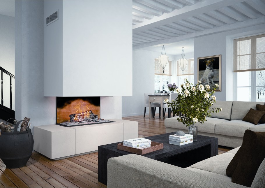 Современный камин