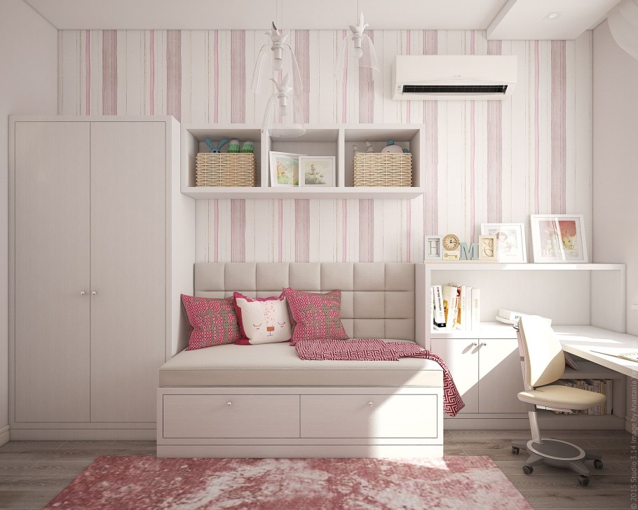 Комнаты для девочек подростков