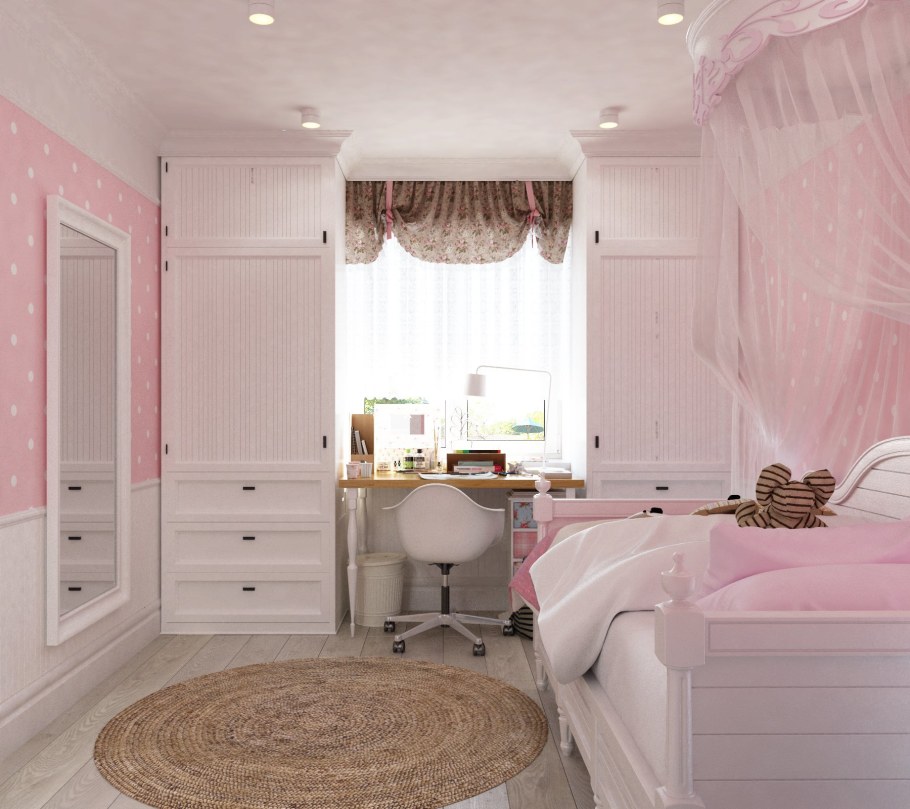 Детские комнаты для девочек