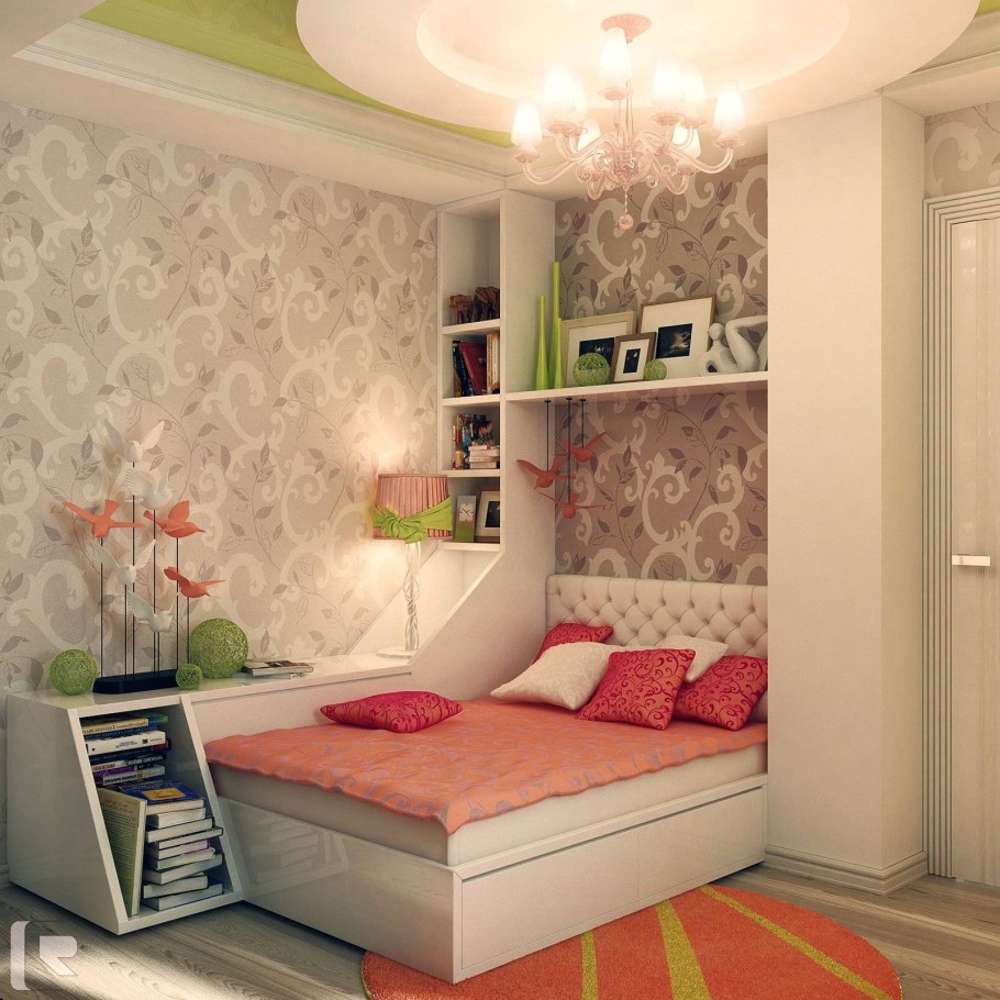 Интерьер комнаты для девочки