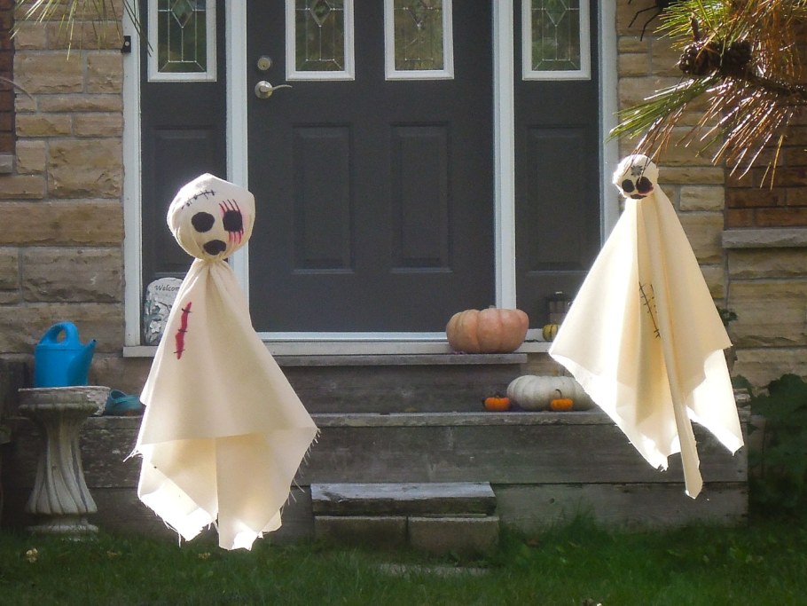 Забавные пугало для дачи