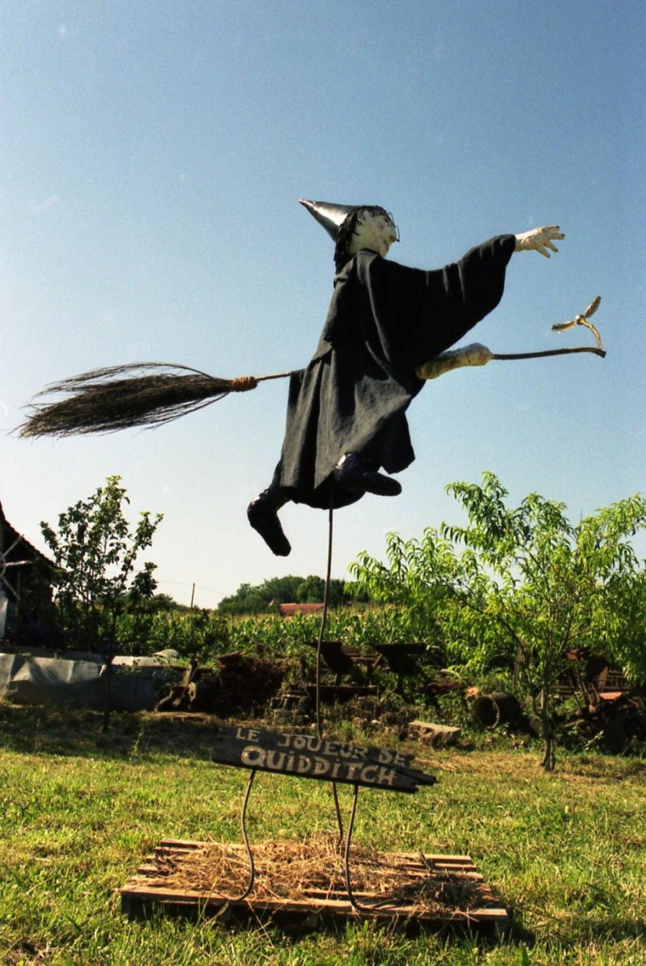 Пугало в огороде